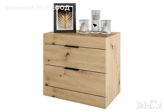 Нощно шкафче с две чекмеджета Сити 3074( различни цветове), снимка 7 - Шкафове - 46494073