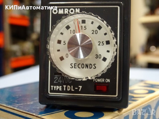 реле време Omron TDL-7 24VDC 30s solid state timer, снимка 7 - Резервни части за машини - 37673584