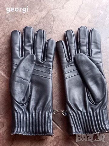 Ретро скиорски ръкавици естествена кожа , снимка 2 - Зимни спортове - 39305540