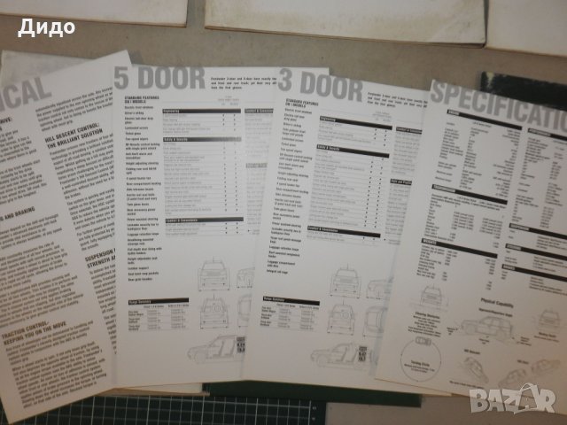 3 бр. Лот каталози брошури Rover , снимка 4 - Колекции - 28585324