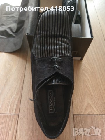 Мъжки Италиански обувки Hanson, снимка 3 - Официални обувки - 27933711