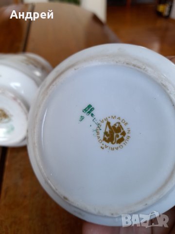 Стар порцеланов комплект,захарница,каничка, снимка 6 - Други ценни предмети - 40876367