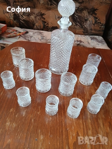 сервиз стъкло алкохол, снимка 2 - Сервизи - 52431319
