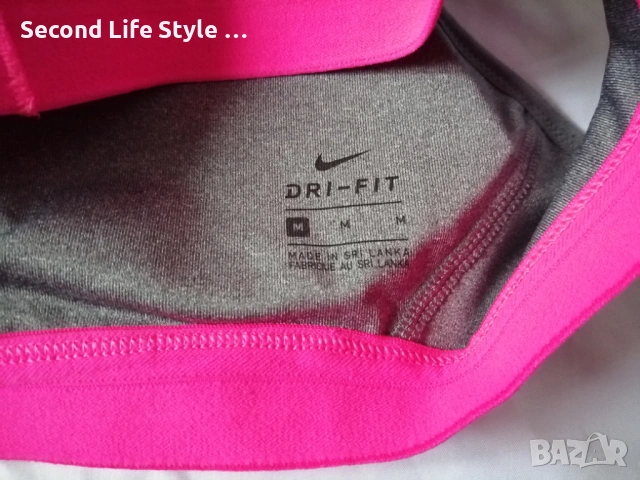 Nike Dri-Fit оригинално дамско спортно бюстие р-р S, снимка 11 - Корсети, бюстиета, топове - 53452613