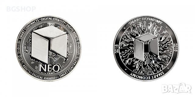 NEO Coin / НЕО Монета ( NEO ) - Silver, снимка 1