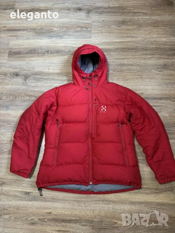 Висок клас зимна пухена HAGLOFS Rosson Down 600fill Puffer Jacket , L размер, снимка 2 - Якета - 52826095