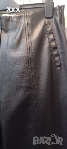 Дамски кожен панталон, снимка 2 - Панталони - 52447831