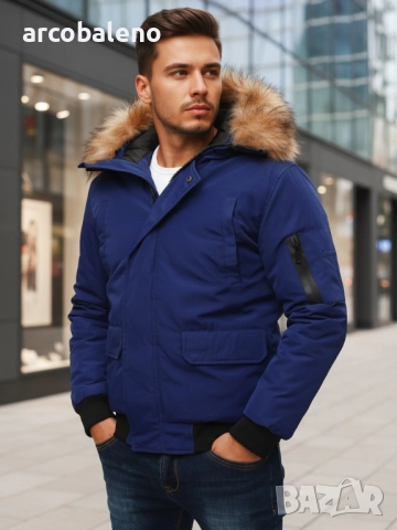 Мъжко зимно яке, 3цвята , снимка 8 - Якета - 52777557