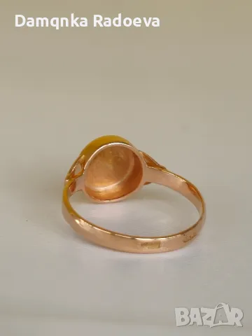 СССР златен пръстен проба 583, снимка 12 - Пръстени - 48054127