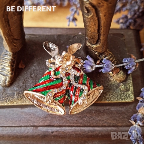 коледна брошка камбанки