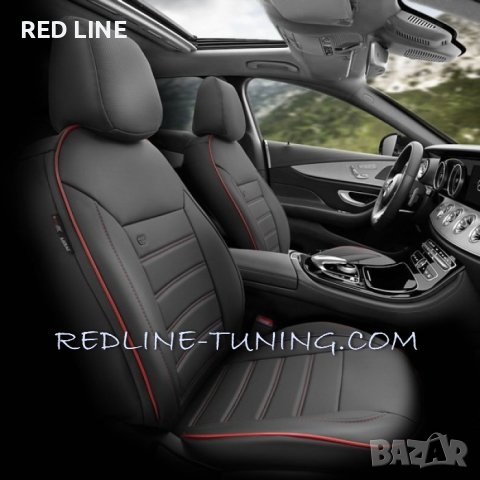 Тапицерия за седалки Premium PRM115 Черно/Червено, снимка 3 - Аксесоари и консумативи - 43831867