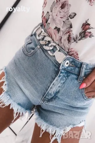 Дамски къси панталони, снимка 3 - Къси панталони и бермуди - 49518405