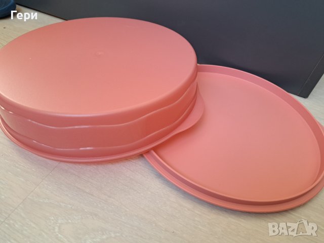 Tupperware кутия за торта, пай, кейкс, мъфини, снимка 4 - Кутии за храна - 37605112