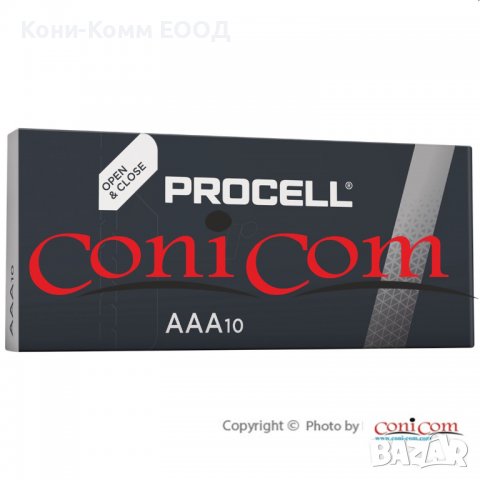 Алакални батерии ААА 1.5V 10бр. в опаковка Alkaline Duracell ProCell LR03