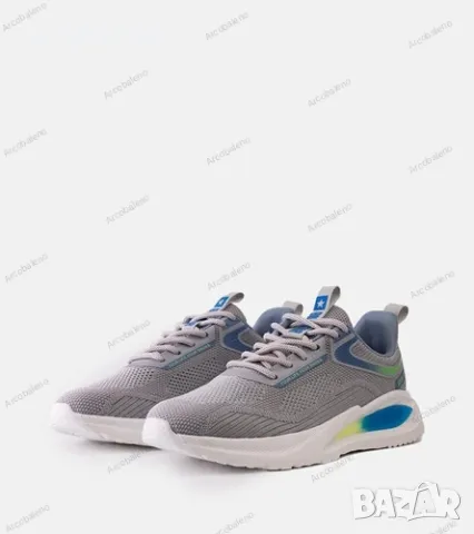 Мъжки сиви ниски кецове Big Star NN174372, снимка 3 - Кецове - 49395459