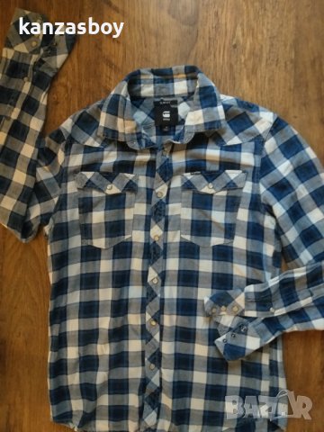 g-star 3301 shirt - страхотна мъжка риза , снимка 6 - Ризи - 43120918