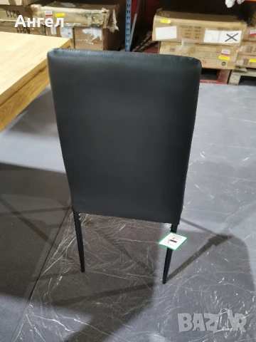 Кухненска маса със 6 кожени стола нов внос от Англия , снимка 3 - Маси - 50731093