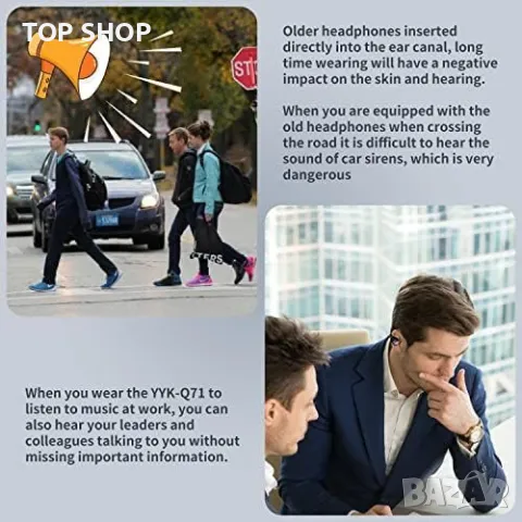 Нови Безжични слушалки Bluetooth USB-C, iPhone Android Подарък, снимка 3 - Bluetooth слушалки - 49444654