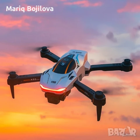 Сгъваем дрон A88 с двойна 1080P камера и интелигентни функции за управление, снимка 8 - Камери - 51095058