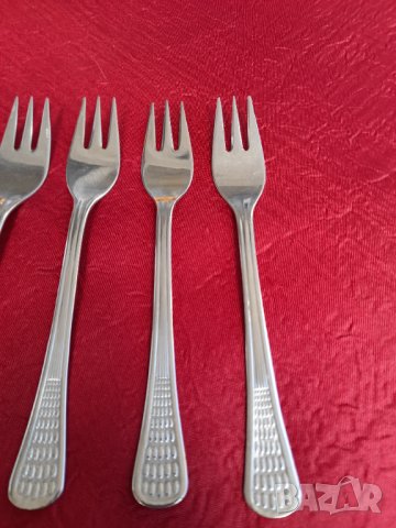 Стари десертни вилици, снимка 12 - Антикварни и старинни предмети - 32851655