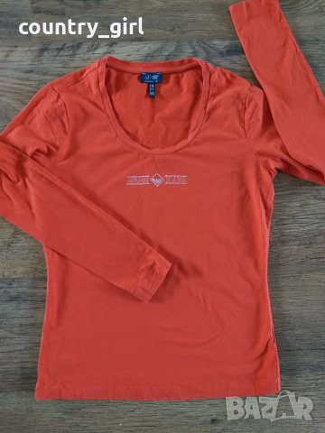 Armani Jeans  - страхотна дамска блуза, снимка 3 - Блузи с дълъг ръкав и пуловери - 26851937