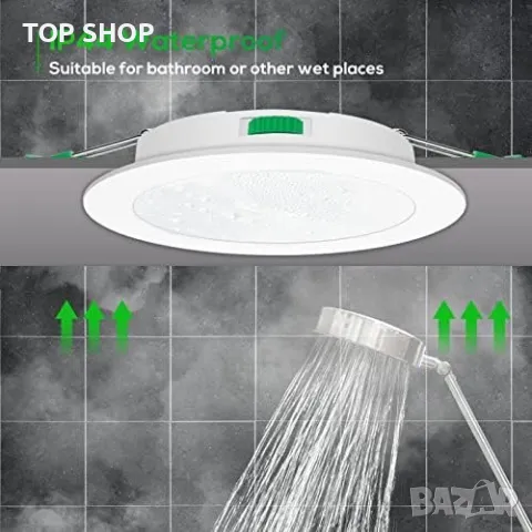 Нови 6 броя 5W LED светлини лампи за вграждане Бели /Баня Дневна Стая, снимка 7 - Лед осветление - 49956892