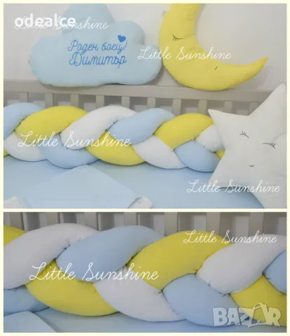 Обиколник плитка, памук, 100% оригинал! , снимка 6 - Спално бельо и завивки - 26401650