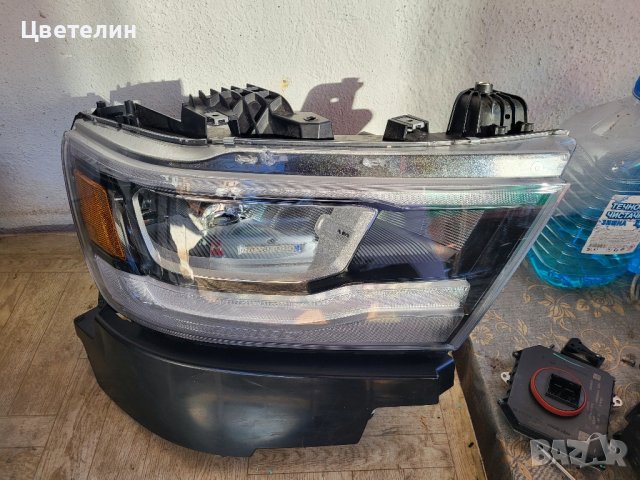 Десен фар фарове Dodge RAM 1500 Full LED 2019 додж рам лед LE17F6409 , снимка 10 - Части - 43614880