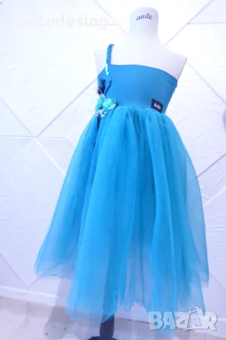 Детска рокля за спортни танци, снимка 2 - Детски рокли и поли - 47425648