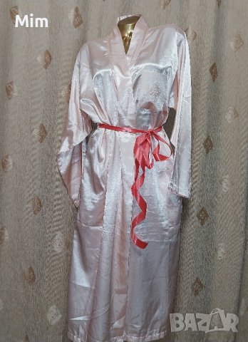 Josephine S/L Светло розов плътен халат , снимка 3 - Нощници - 43472217