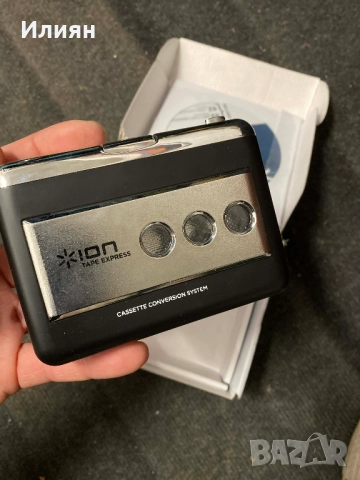 ION Tape Express - Аудио адаптер за USB записващо устройство от касета към MP3