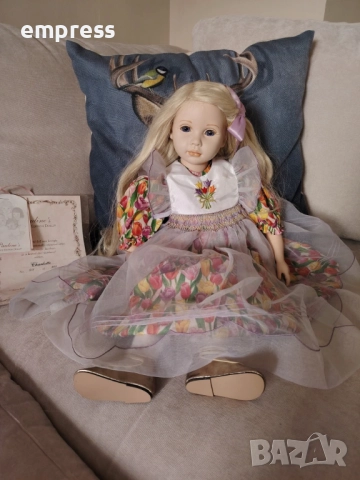 Намалена Порцеланова кукла Pauline , снимка 3 - Колекции - 52721740