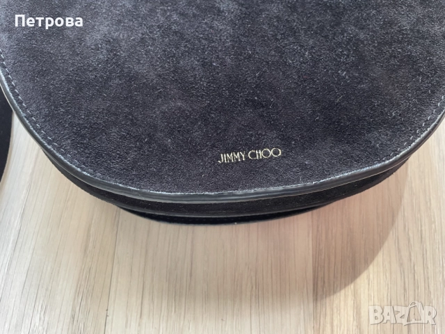 Jimmy Choo кожена чанта Оригинал , снимка 3 - Чанти - 51538019