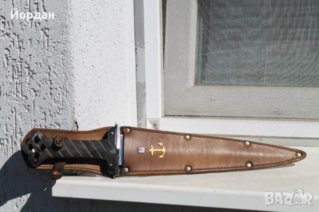 Стара кама с дръжка от биволски рог