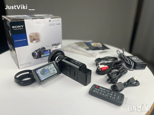 Sony HDR-PJ260VE, снимка 4 - Камери - 52494115