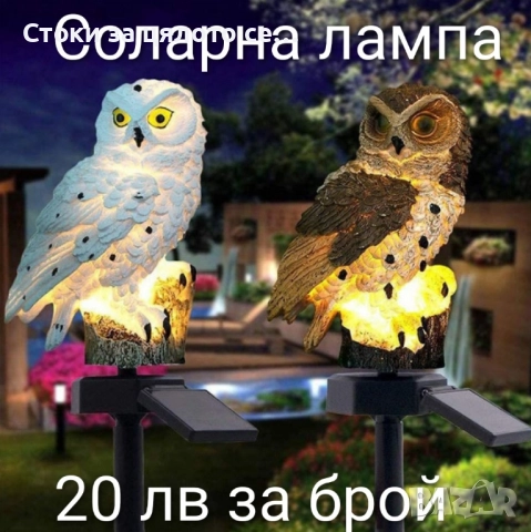 Соларни лампи и светещи камъчета, снимка 4 - Соларни лампи - 51806846