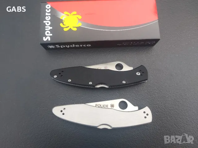 Сгъваем нож Spyderco Police 4 два модела,C07, снимка 3 - Ножове - 49252228