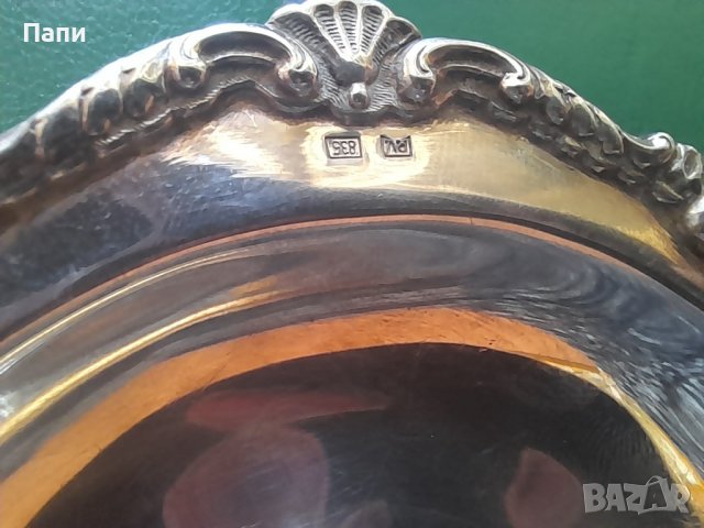 Сребърна купа,проба 835,138 гр, снимка 3 - Антикварни и старинни предмети - 38404809