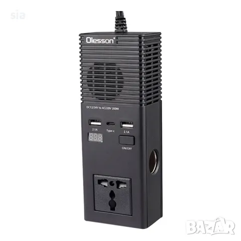 Преобразувател на напрежение от 12V/24V на 220V