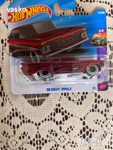 Hotwheels Импала, снимка 2 - Колекции - 52561747