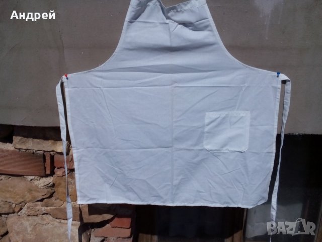 Стара Бяла работна престилка #3, снимка 2 - Други ценни предмети - 28360551