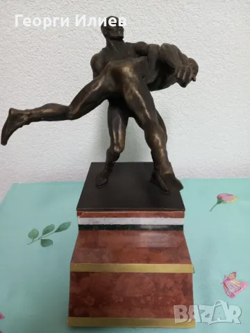 Statuetka borci, снимка 2 - Колекции - 47424087