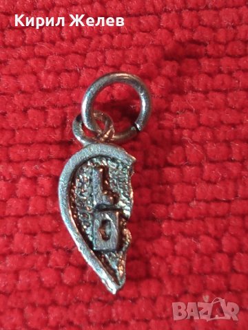 СРЕБЪРНО СЪРЦЕВИДНО АРТ МЕДАЛЬОНЧЕ СРЕБРО 925 РОМАНТИЧЕН ПЕНДАНТ 25638, снимка 2 - Колиета, медальони, синджири - 35937476