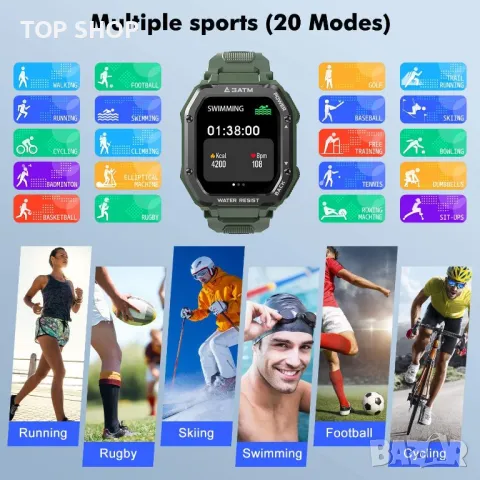 Смарт часовник Smartwatch Kospet Rock, снимка 3 - Смарт часовници - 49173934