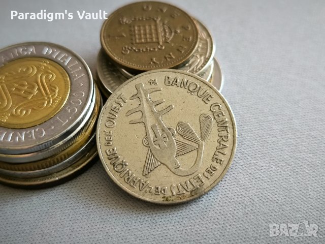 Монета - Западни Африкански Щати - 100 франка | 1981г., снимка 2 - Нумизматика и бонистика - 43677056