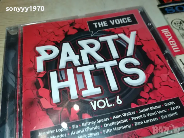 THE VOICE PARTY HITS 6 CD 0104251858, снимка 10 - CD дискове - 49729985