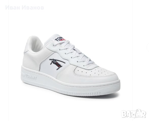 TOMMY HILFIGER

Jeans Basket Cupsole Tjm сникърси/ маратонки  номер 43,5-44, снимка 5 - Маратонки - 43316408