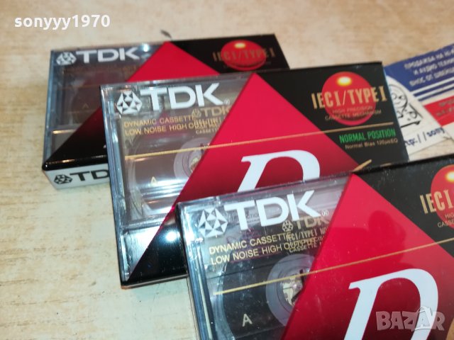 TDK-AUDIO-КАСЕТИ 15ЛВ ЗА БР 1301221905, снимка 5 - Аудио касети - 35427637