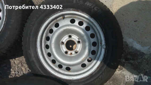 ПРОДАВАМ ГУМИ С ДЖАНТИ ЗА ОПЕЛ ВЕКТРА, снимка 5 - Гуми и джанти - 48414181