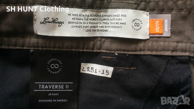 Lundhags TRAVERSE II Kids Stretch Trouser размер 15-16 г / 170-176 см детски панталон - 1771, снимка 14 - Екипировка - 52930389
